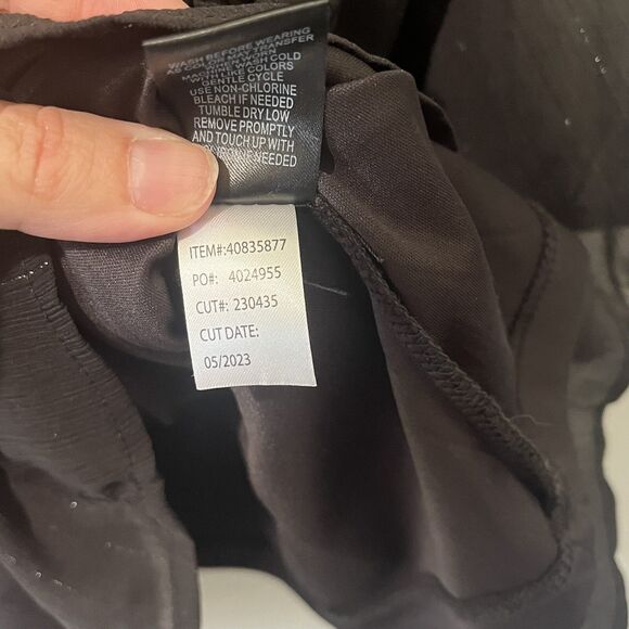 Torrid Top Women’s 2X Black Babydoll Crinkle Chiffon Blouson Whimsigoth Fairy - Picture 6 of 9